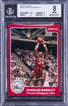 1984-85 Star #202 Charles Barkley Rookie Card – BGS NM-MT 8